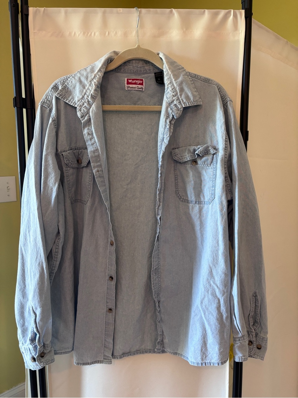 Wrangler Light Blue Denim Shirt Jacket